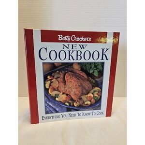 Betty Crocker New Cookbook Binder Hardcover 1998